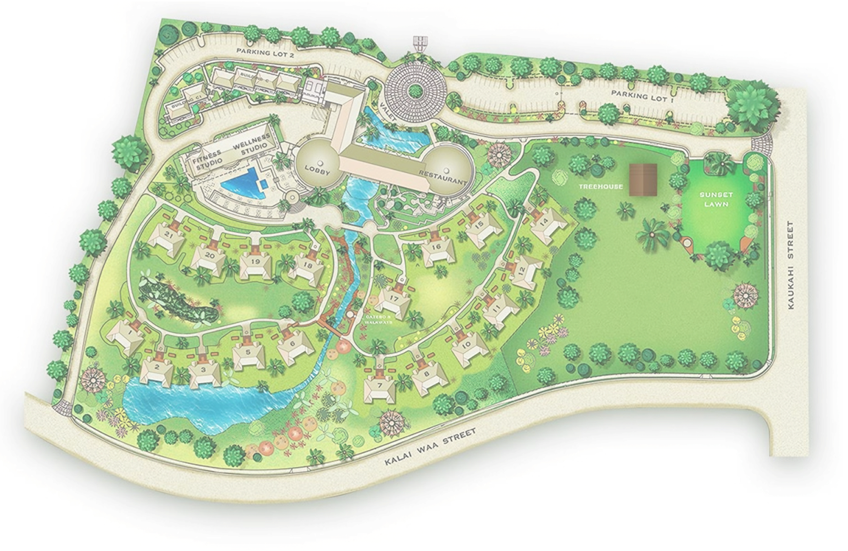Hotel Wailea Property Map