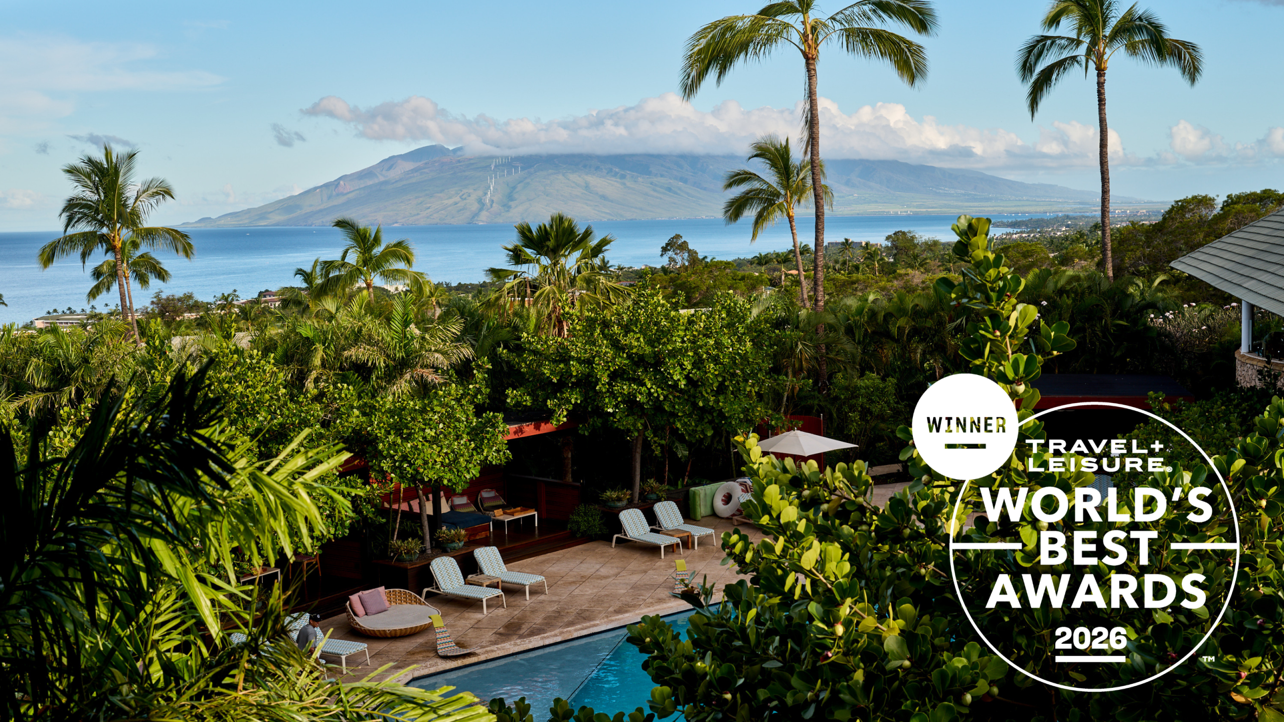 Hotel Wailea Named #1 Resort in Hawaiʻi, Enters World’s Best Awards Hall of Fame